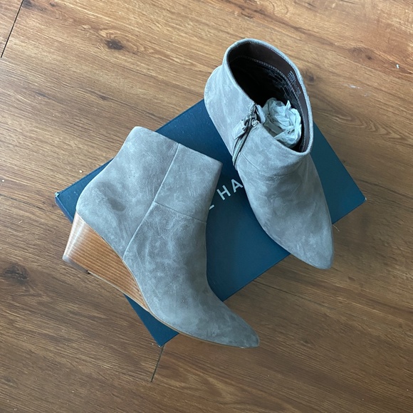 Cole Haan Eneida Wedge Bootie - Picture 2 of 6